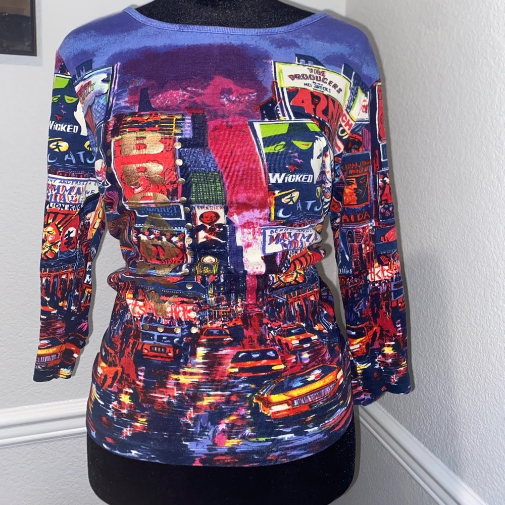 Vintage broadway graphic jersey tee